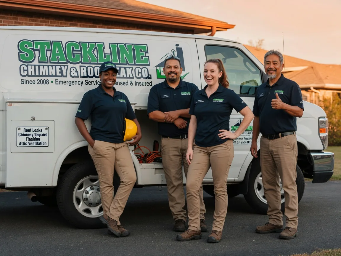 Chimney flashing repair company in Mathis, TX